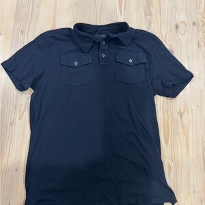 Apt. 9 Men's Black Polo Shirt with Pockets